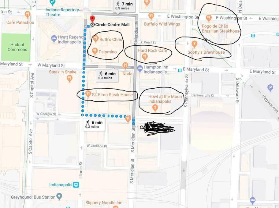 Top Floor Loft In Downtown Indianapolis!!! المظهر الخارجي الصورة